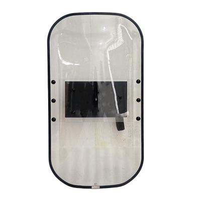 China 3.5mm riot shield 3.5mm french police riot equipment thick shield pcl professional thick pcl riot shield for sale for sale