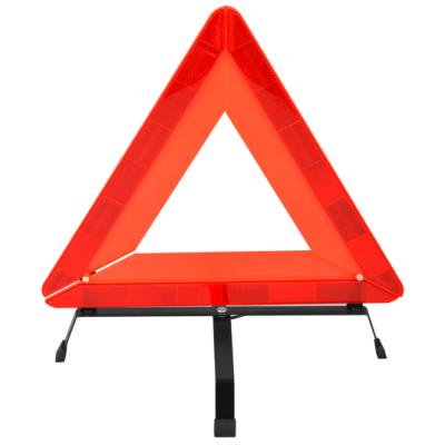 China High Visibility Safety Road Light Car Emergency Tool Kit Sign Tripod Flasher Warning Triangle For Road Safety for sale