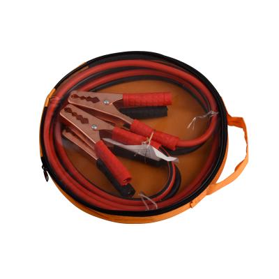 China China Supplier Auto Safety Tools With Round Bag With Zipper Booster Cable For 100A/200A/300A/400A/500A Car for sale