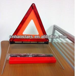 China High Visibility Reflective Warning Triangle For Auto CEE R27 HX-D8A for sale