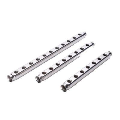 China Stainless Steel Manifolds Wholesale High Pressure Stainless Steel Manifold Exhaust Manifold Liner Tube For Floor Heating System for sale