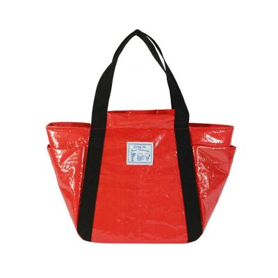 China Cooler Bag Picnic Woven Lunch Foil Insulated Thermal Waterproof Thermal Bag For Food RPET for sale