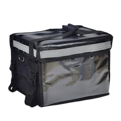 China Waterproof Takeaway Food Box Food Cooler Bag Cake Pizza Pizza Delivery Doordash Insulated Delivery Cooler Bag for sale