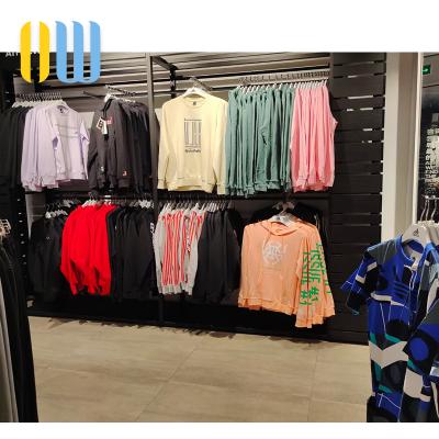 China Clothing Store Interior Design Commercial Deploying Sports Store Display Stands Rack Rack for sale