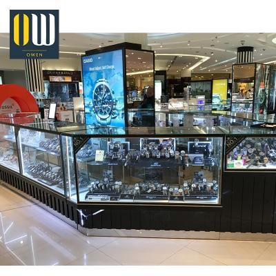 China Mall Kiosk Watch Shop Kiosk Counter Watch Display Commercial Deployment Kiosk For Sale for sale