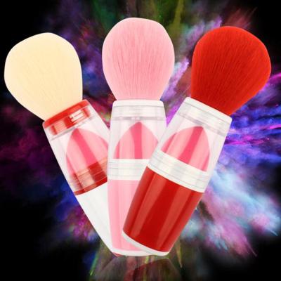 China Angular Blush Wholesale 2 In 1professional Travel Loose Powder Brushes Makeup for sale