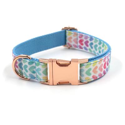 China Personalized the manufacturer is directly responsible for the fashionable INS style dog new products like waterproof pet collar for sale