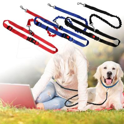 China Popular Multifunctional Outdoor Sports Elastic Explosion-proof Elastic Running Dog Pet Traction Custom Walking Rope for sale