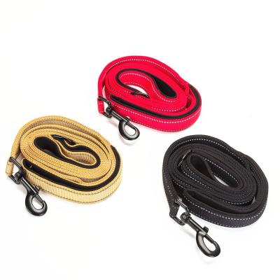 China Multifunctional Night Pet Traction Personalized Hot Selling Reflective Nylon Rope for sale