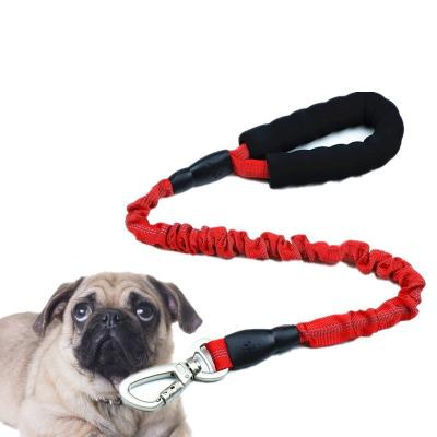 China Custom Selling Hot Elastic Explosion Proof Traction Short Dog Walking Rope for sale