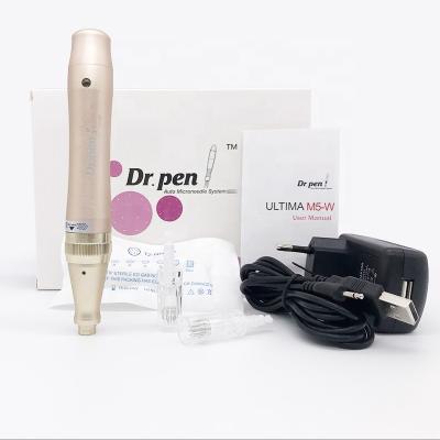 China Dr.pen M5 Refillable Needle Pen Anti-Puffiness Microneedle Pen Disposable 12pins Derma Needle for sale