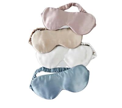 China Anti-Wrinkle Amazon Eye Mask Shield Travel Satin Custom Natural Silk Quantity Weighted Eye Mask for sale