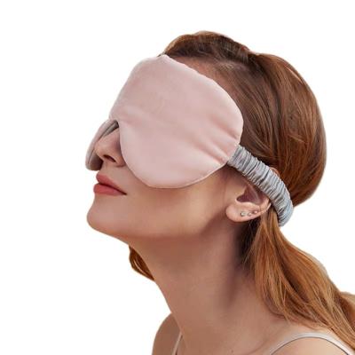 China Anti-Wrinkle Satin Eye Mask Sleeping Eye Mask Bamboo Weighted Eye Mask for sale