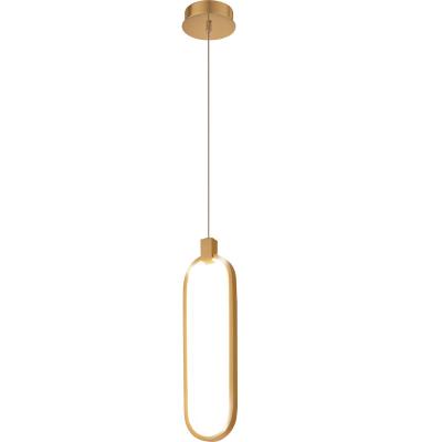 China Modern Luxury Minimalist Long Shape Living Room Bedroom Bedside Lamp LED Dining Pendant Lights Creative Background Chandelier for sale