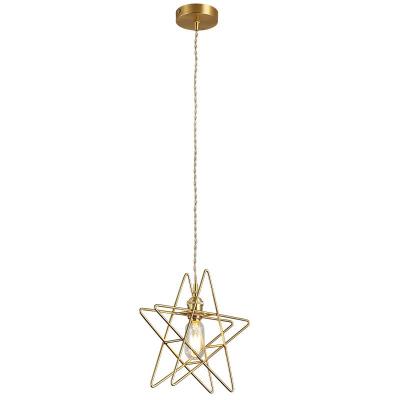 China Modern Minimalist Five-pointed Modern Nordic Creative Five-pointed Porch Porch Aisle Bar Aisle Bar Lamp Restaurant Star Ins Pendant Lights for sale