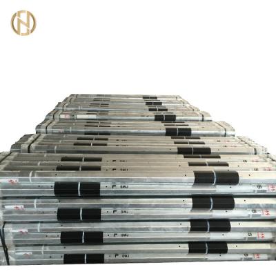 China Q235 High Quality Galvanized Steel Power Transmission Lines Hot Roll Steel Tower Pole for sale