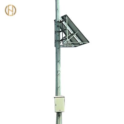 China Independence Tower Steel Round 12m 6m 8m Galvanized Road Lighting Pole for sale