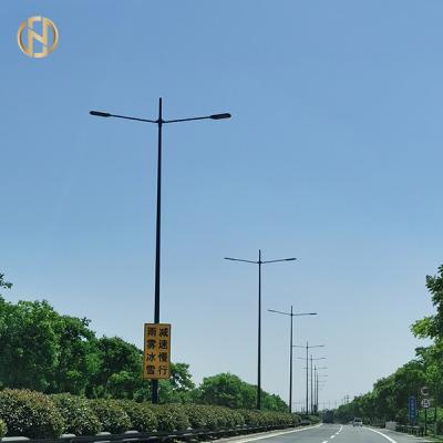 China Garden Galvanized Steel Road Lighting Pole Price 4m 5m 6m 8m 10m 12m Pole for sale