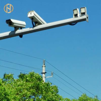 China Quality Galvanized Round CCTV Camera Mast Telescopic Pole 2015 For Africa 50m Polygonal for sale