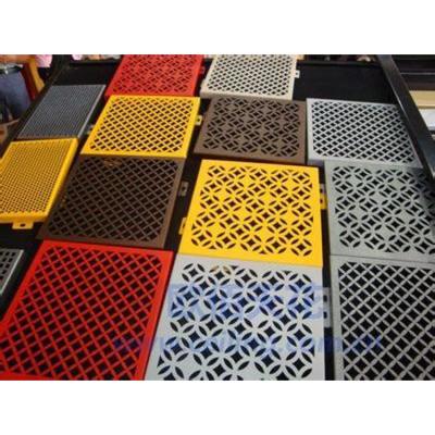 China Modern Manufacturers Direct Design Exterior Plate Elegant Perforated Wall Aluminum Panel for sale