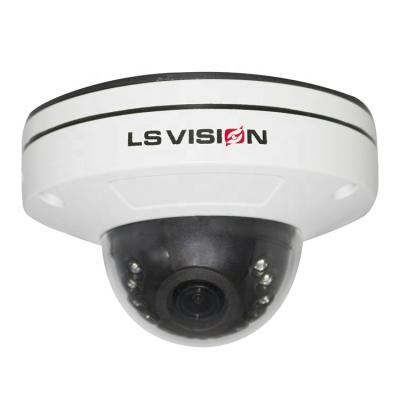 China Motion Detection LS Low VISION Intelligent Perimeter and WDR Facial Illumination WDR IR Fixed Lens 2MP Dome IP Network Camera for sale