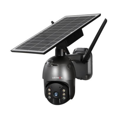 China LS 4g VISION low power 8W camera motion detection private model wifi black solar network camera LS-WS12/LS-4GS12 for sale