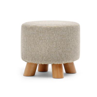 China Creative Living Room Changing Stool Fashion Personality Stool Cloth Stools Single Shoe Stool American Cabinet Shoe Stool for sale