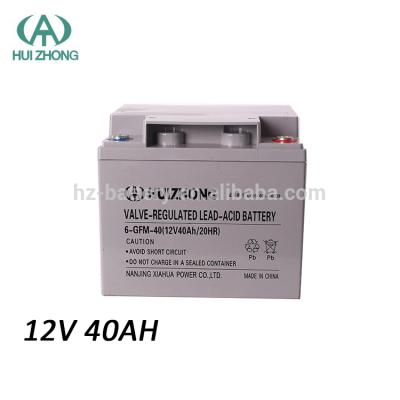 China 3 years warranty exide lead acid battery 12v 40ah ups agm batteries accumulators for sale