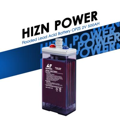 China UPS Battery Inverter Battery OPzS 2V 500AH Tubular OPzS Battery Price for sale