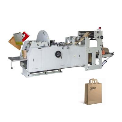 China Garment Shops Custom Full Automatic Environmental Protection Kraft Paper Bag Making Machine for sale