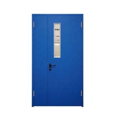 China Thermal Insulation 2022 Wholesale New Style None Fire Rated Steel Flush Hollow Metal Doors And Frames for sale