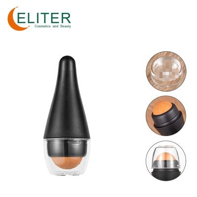 China Face Lift In The Running Innovative Portable Facial Roller Volcanic Oil Control Blemish Sleeve Oil Tool Skin Care Absorbing Roller for sale