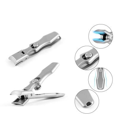 China Hot Sale New Structure Elite Amazon Wholesale Large Opening For Thick Toenail With Lock Nail Kit Stainless Steel Nail Clipper Nail Cutter for sale