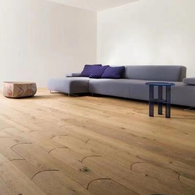 China 15mm Customized Design Engineered Hardwood Flooring Solid Modern Walnut Teak Oak Flooring for sale