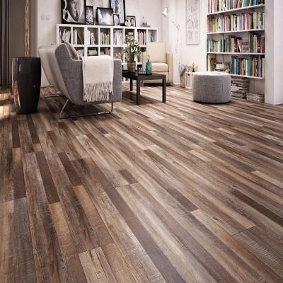 China T G 12mm 3D Classic Oak Thailand Click Tan Floor Wooden Look Laminates Parquet Laminate Flooring for sale