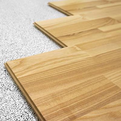 China MDF HDF Engineered Laminate Flooring With Timber Flooring Adhesive for sale