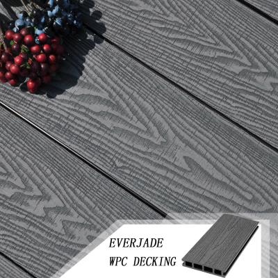 China 20-Year Guarantee Modern Design Co-Extrusion WPC Decking with Waterproof Feature for sale