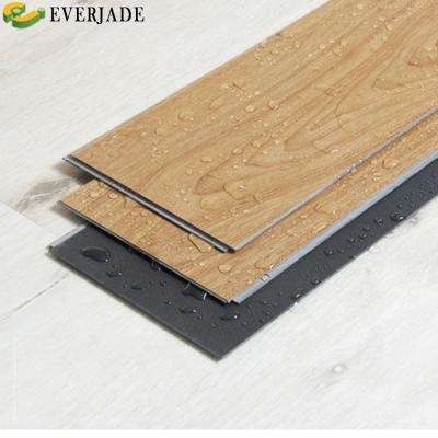 China Unilin Click System 4mm 6.5mm Herringbone PVC Vinyl Tiles LVT Flooring in Wood Colour for sale