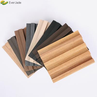 China Exterior Composite Cladding Gardens Cladding Soft Outdoor Slats with UV Protection for sale