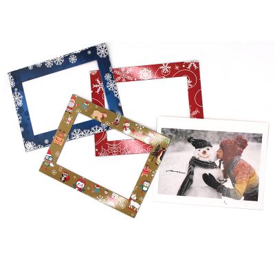 China Modern Paper Different Sizes Home Decoration Epoxy Resin PVC Holiday Theme Holiday Creativity Customization Magnetic Photo Frame for sale