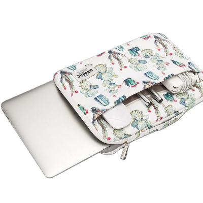 China With USB Ultrathin Foldable Flower Printing Shockproof Waterproof Laptop Sleeve Laptop Case for sale