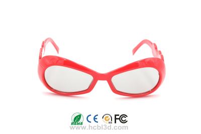 China Child 3D Glasses Reusable Strong Frame Available in Multiple Color for sale