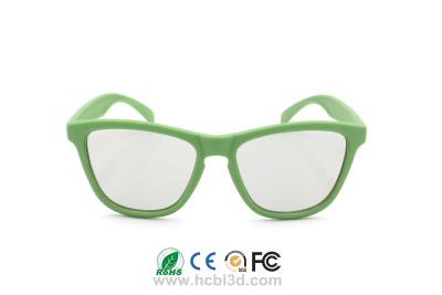 China Circular Polarized 3D Glasses Reusable for Theaters in Customized Colors for sale