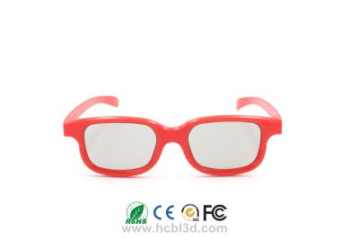 China Child 3d glasses Circular Polarized 3D Glasses Universal design for sale