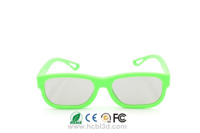 China Plastic frame 3D glasses/passive 3D glasses/special 3D glasses for cinema for sale