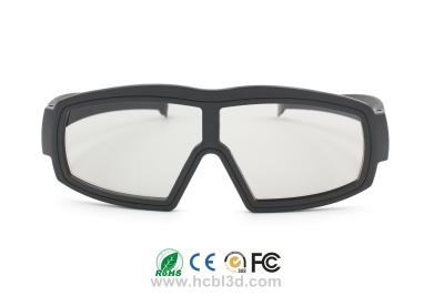 China Linear 3D glasses with ABS frame for Comfortable large frame for sale