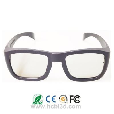 China Linear polarized passive 3D glasses with ABS frame of kids for sale