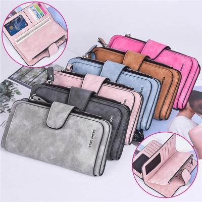 China None Women Wallets Fashion Lady Wristlet Handbags Long Money Bag Zipper Coin Purse Cards ID Holder Clutch Woman Burse Notecase Wallet for sale