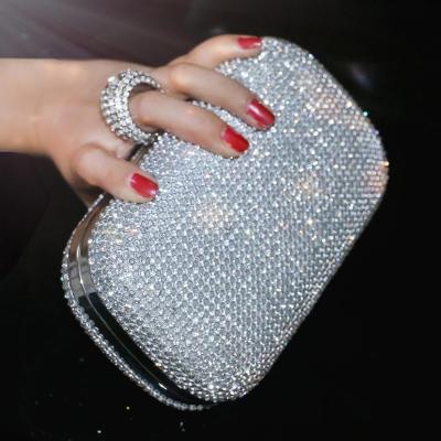 China Portable Even Diamond-studded Evening Clutch Bags Evening Clutch Bag With Women's Handbags Wallets Evening Clutch Bag For Wedding for sale