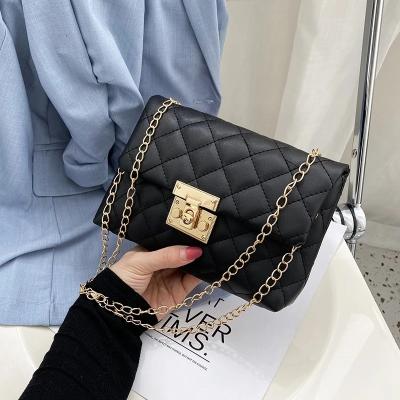 China PORTABLE Embroidery Yarn Small PU Leather Cross - Body Bags For Women Trend Female Purse Shoulder Handbags New for sale